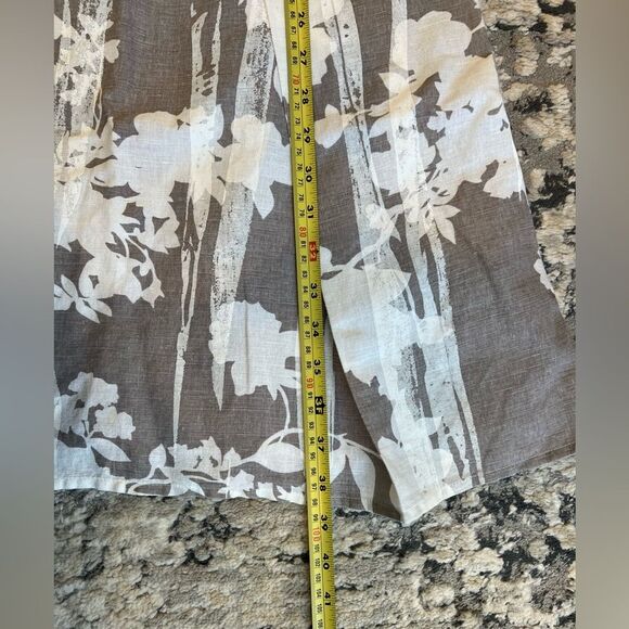 Adolfo Dominguez Linen Cotton Sleeveless Mid-length Dress size 36 (2) - Picture 8 of 8